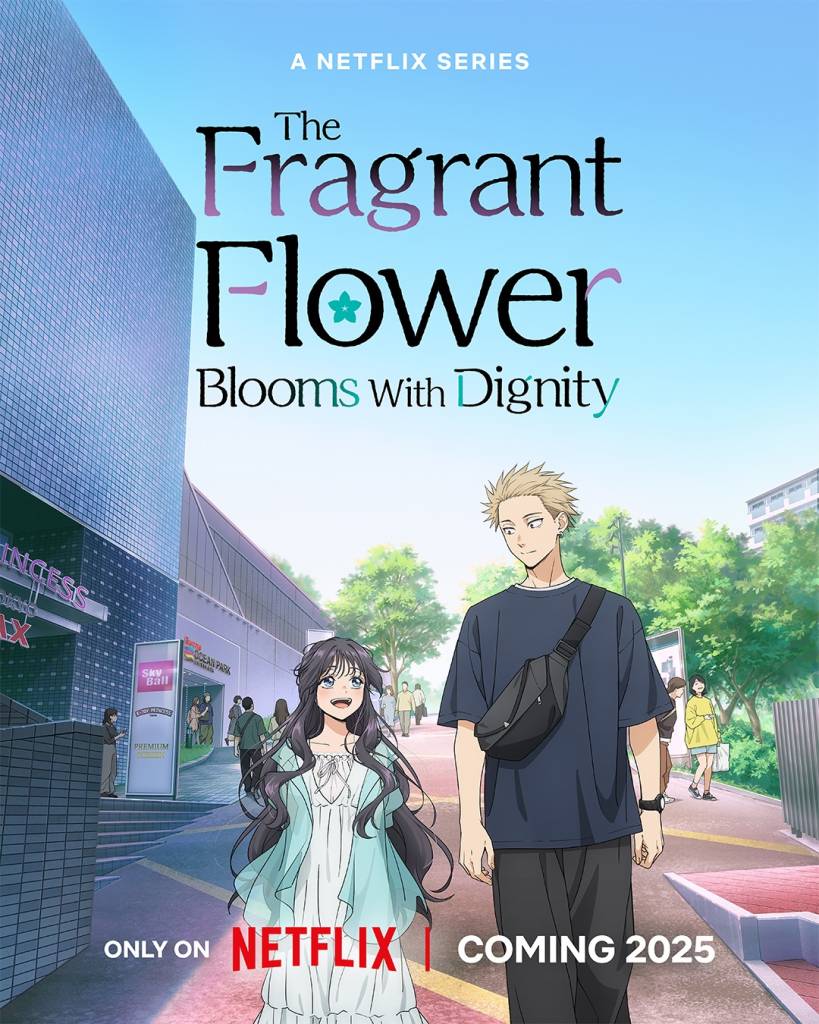 The Fragrant Flower Blooms with Dignity trailer, illustration og info