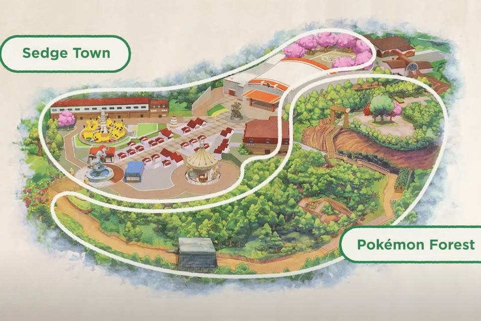 Der kommer en Pokémon tema park