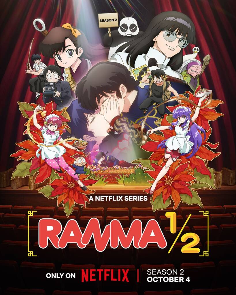 Ny Ranma ½ sæson 2 trailer og illustration