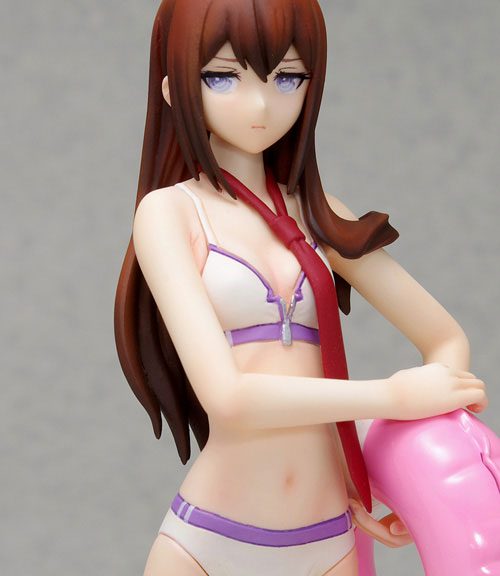 Makise Kurisu Beach Queen figur
