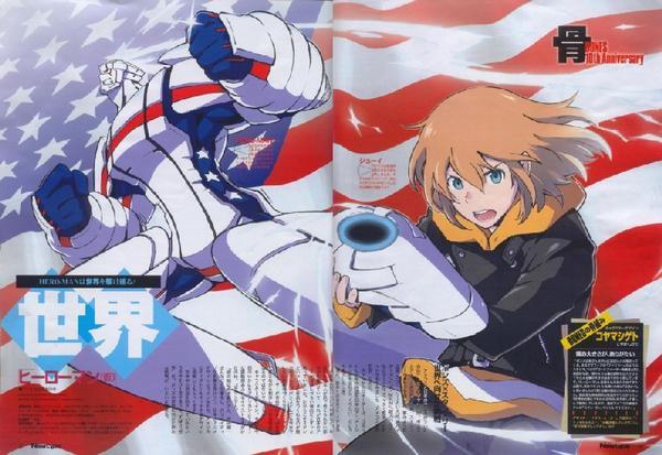 Heroman anime til april lavet af Stan Lee