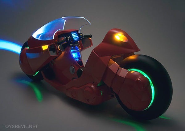 Enormt cool Akira figur med lys