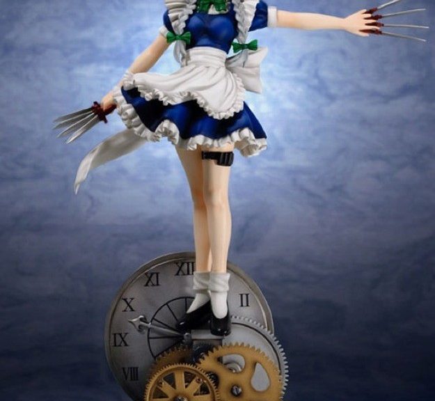 Izayoi Sakuya fra Touhou figur