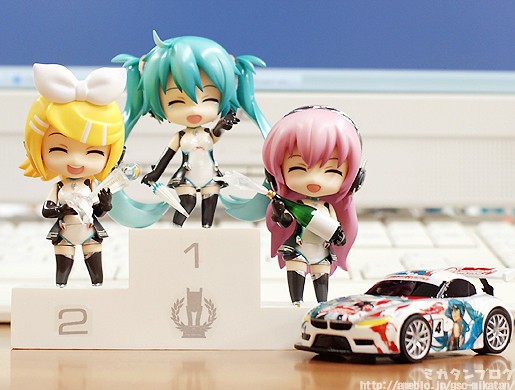 Nendoroid Puchi Racing Miku Set 2011 figurer