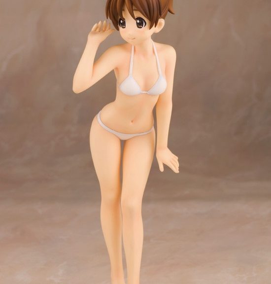 Hirasawa Ui i hvid bikini figur