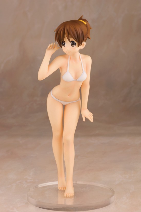 Hirasawa Ui i hvid bikini figur