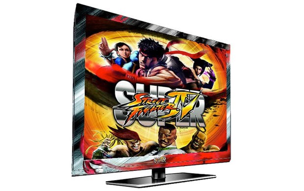 Super Street Figher IV HD-tv