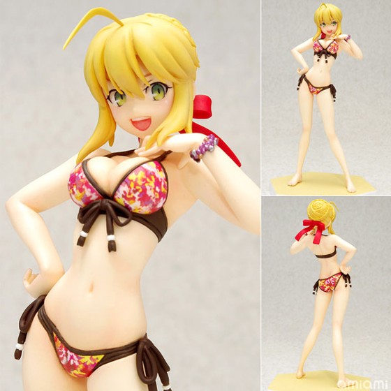 Saber (Fate/Extra Ver.) Beach Queen figur