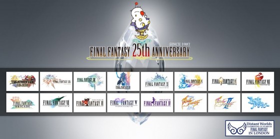 Final Fantasy 25 års jubilæums side