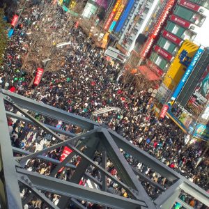Akihabara fodgænger sikkert område åbnet igen