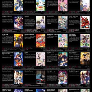 Skema over forårets serier 2012