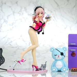 Super Sonico i babydoll med katte