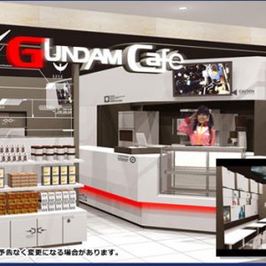 Bandai åbner Gundam Cafe nummer tre