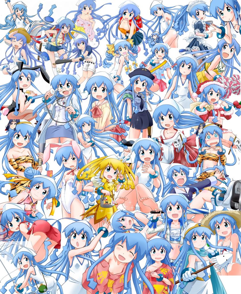 イカ娘 af 六尺猫