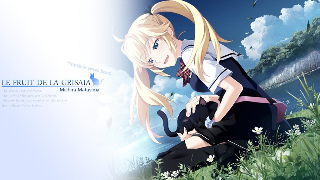 “Grisaia no Kajitsu” bishoujo spillet laves til anime