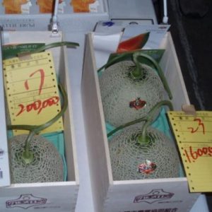 Et par yubari meloner kostede 1,6 millioner yen