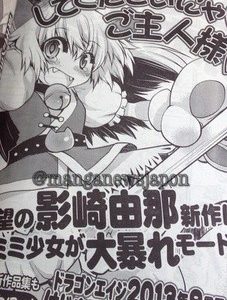 Yuna Kagesaki (Chibi Vampire, AiON) laver ny manga