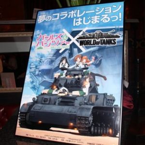 Girls & Panzer samarbejder med World of Tanks i Japan