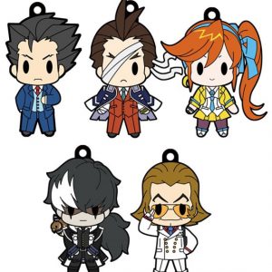 D4 Ace Attorney 5 Rubber Strap Collection BOX