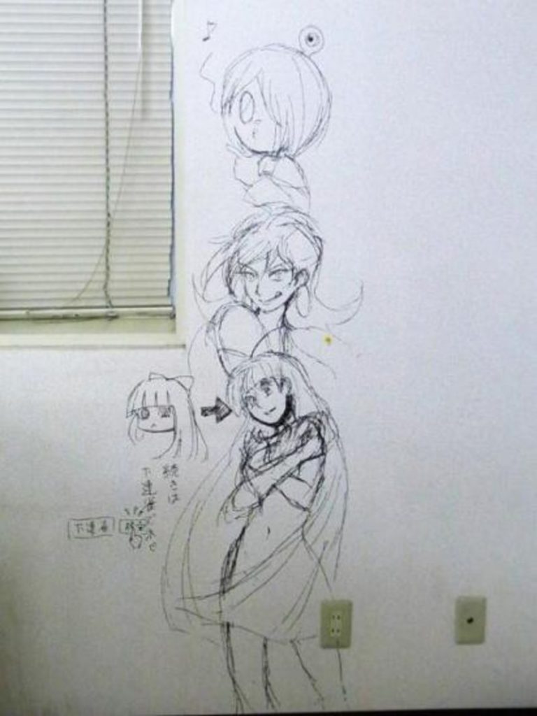 Billede fra studio Gainax gamle kontorer