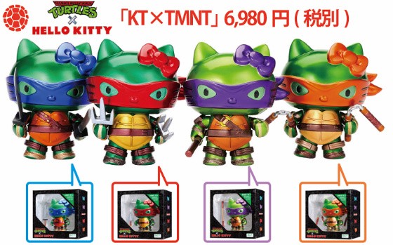 Hello Kitty x Teenage Mutant Ninja Turtles