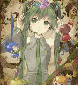 Miku Hatsune: Oto no Naru Ki puzzle-spil
