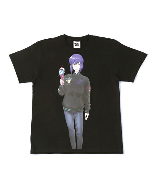"Ghost in the Shell: Stand Alone Complex" x Icecream t-shirts