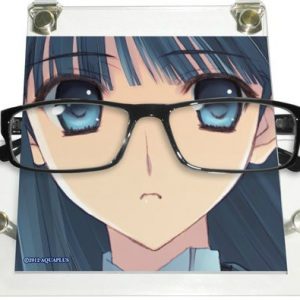 Brilleholder med sød pige