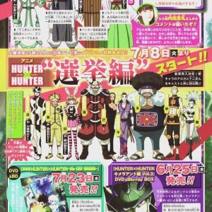 “Hunter x Hunter” TV anime character designs og stemmer til Election Arc