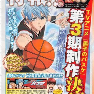 “Kuroko no Basuke” sæson 3 på vej