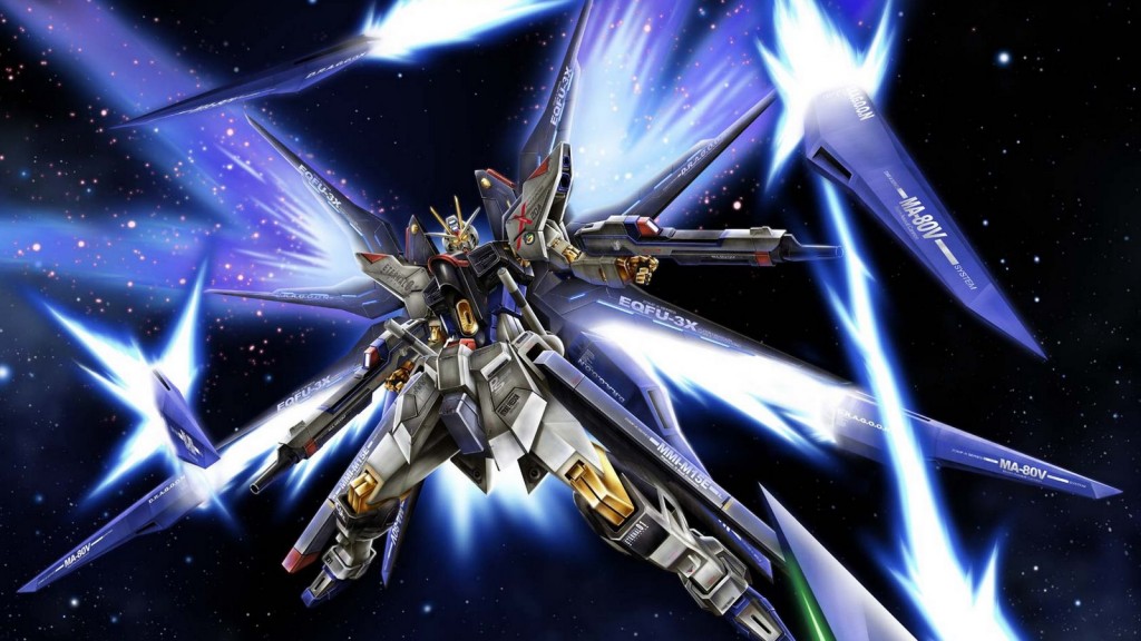 10. Strike Freedom Gundam (Gundam SEED Destiny)