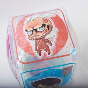 Attack on Titan firkantet badebold