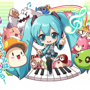 Hatsune Miku og Vocaloids kommer med i MapleStory