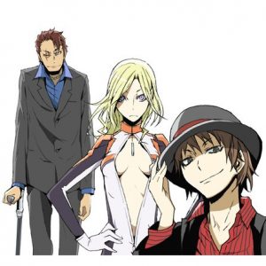 Durarara!! x2 anime nøglebilleder