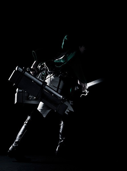 1/1 skala 3D manevuer gear fra Shingeki no Kyojin