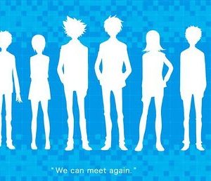 Alle Digimon personernes silhouetter