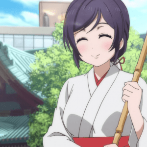 Nozomi fra Love Live! bliver maskot for Kanada Myoujin helligdommen