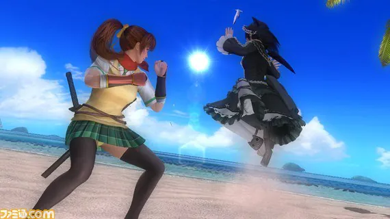 Dead or Alive 5: Last Round samarbejder med Senran Kagura