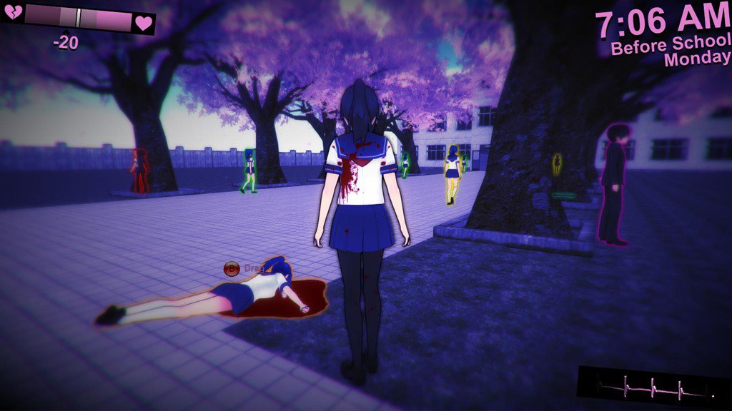 Yandere simulator (18+)