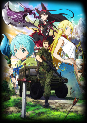 Gate TV anime til sommer 2015 og trailer