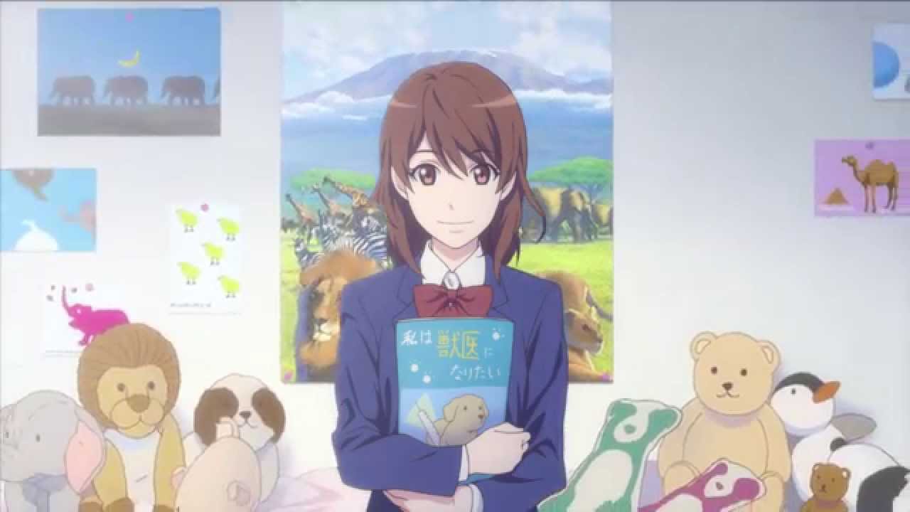 Hanazawa Kana reklamerer for at studere i anime