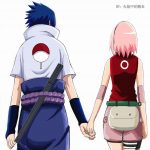 6. Uchiha Sasuke og Haruno Sakura (Naruto) - 157 stemmer