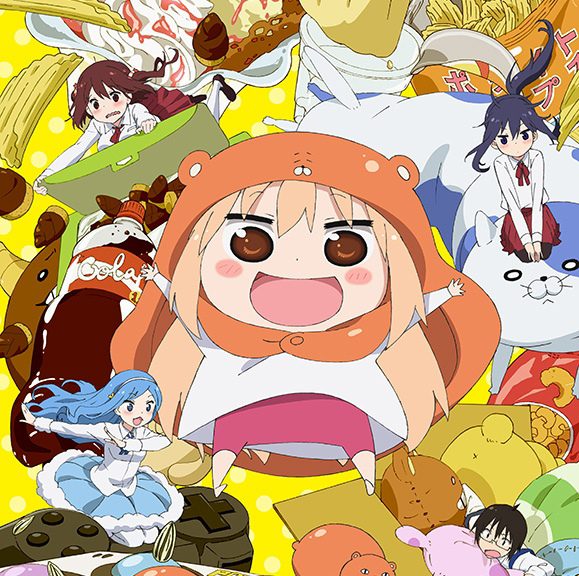 Himouto! Umaru-chan anime folk, roller og character designs