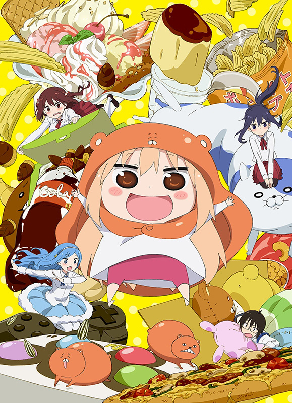 Himouto! Umaru-chan anime folk, roller og character designs