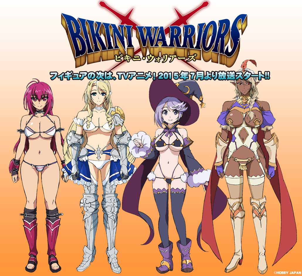 Bikini Warriors TV anime til juli 2015