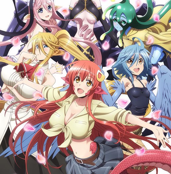 Monster Musume anime trailer og character designs
