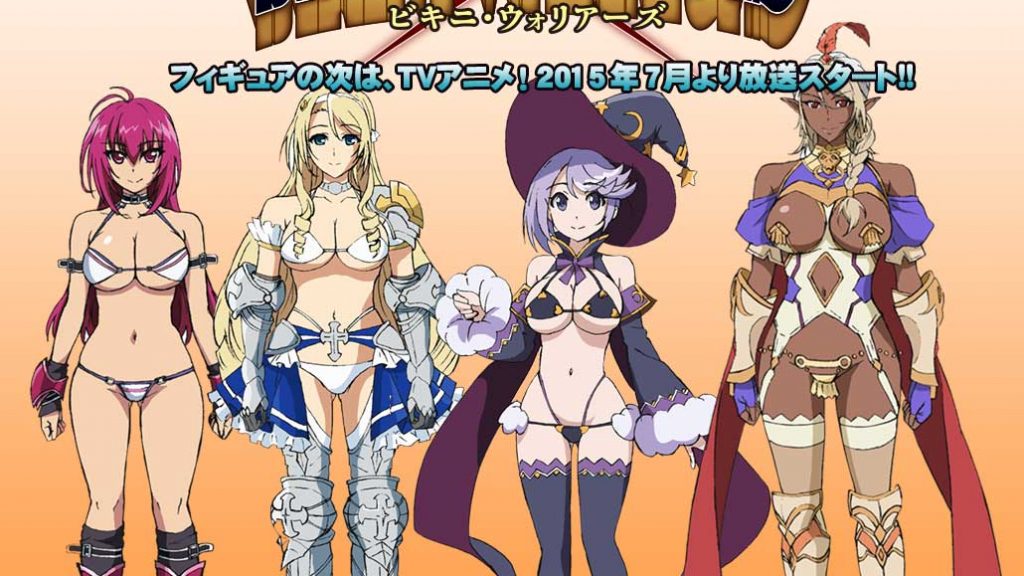 Bikini Warriors TV anime roller