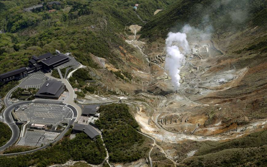 Risiko for at Mount Hakone går i udbrud