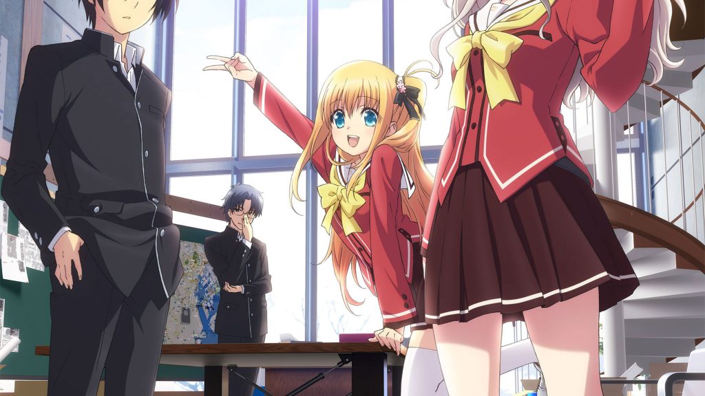 Charlotte TV anime info