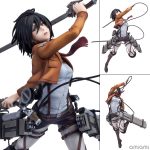 Hdge technical statue No.5 - Mikasa Training Corps Ver. [ Attack on Titan]